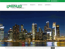 Tablet Screenshot of greenledindustry.com